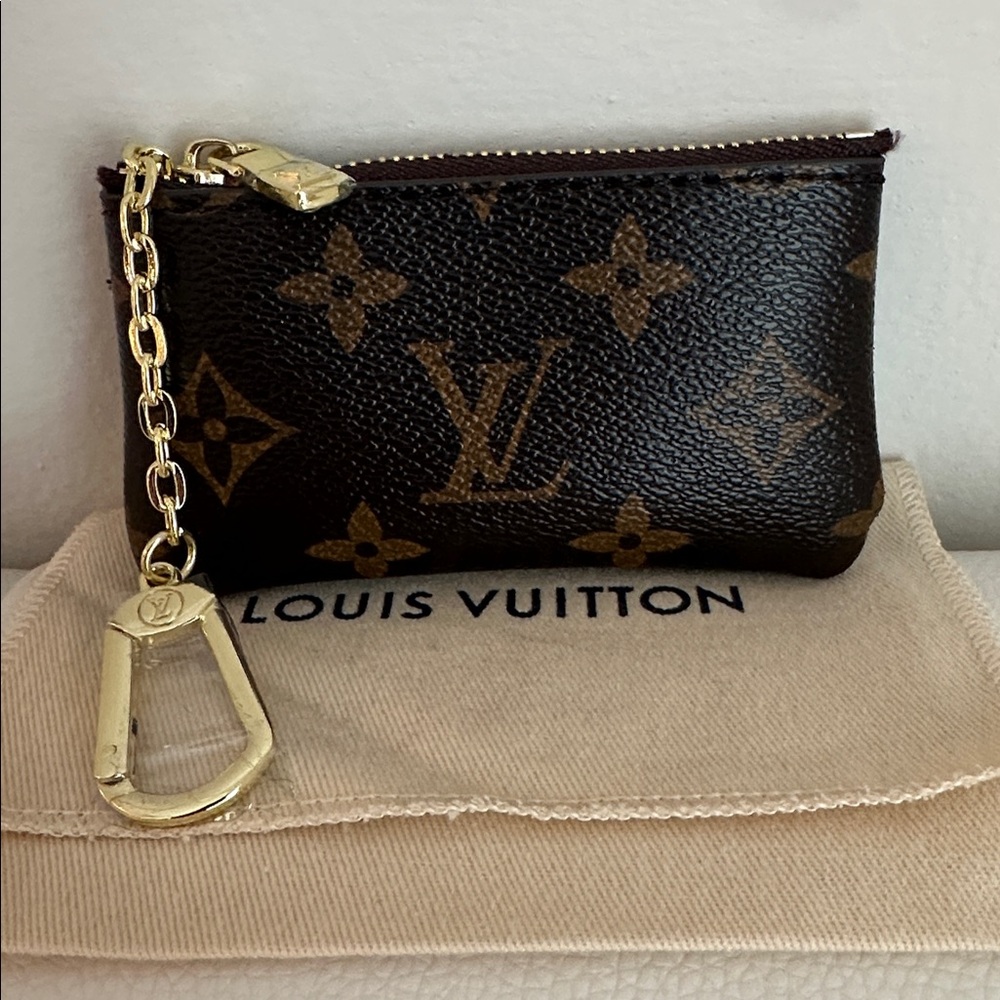 Brand New Monogram Key/Credit Card/Coin Pouch w/ dust bag.  Fashion item